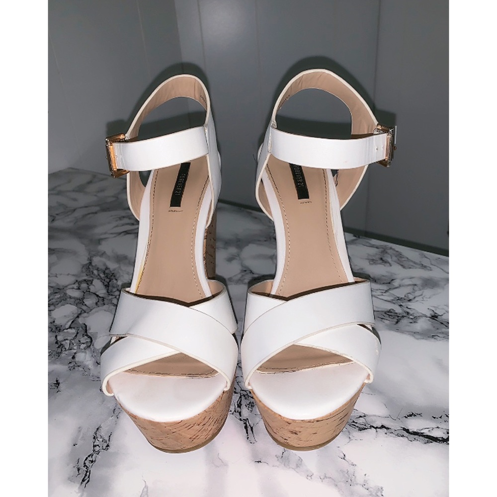 Forever 21 White Wedges